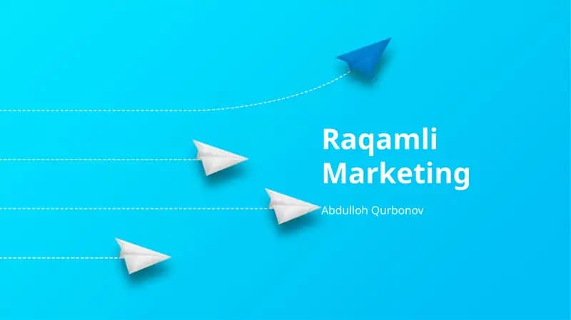 Raqamli Marketing