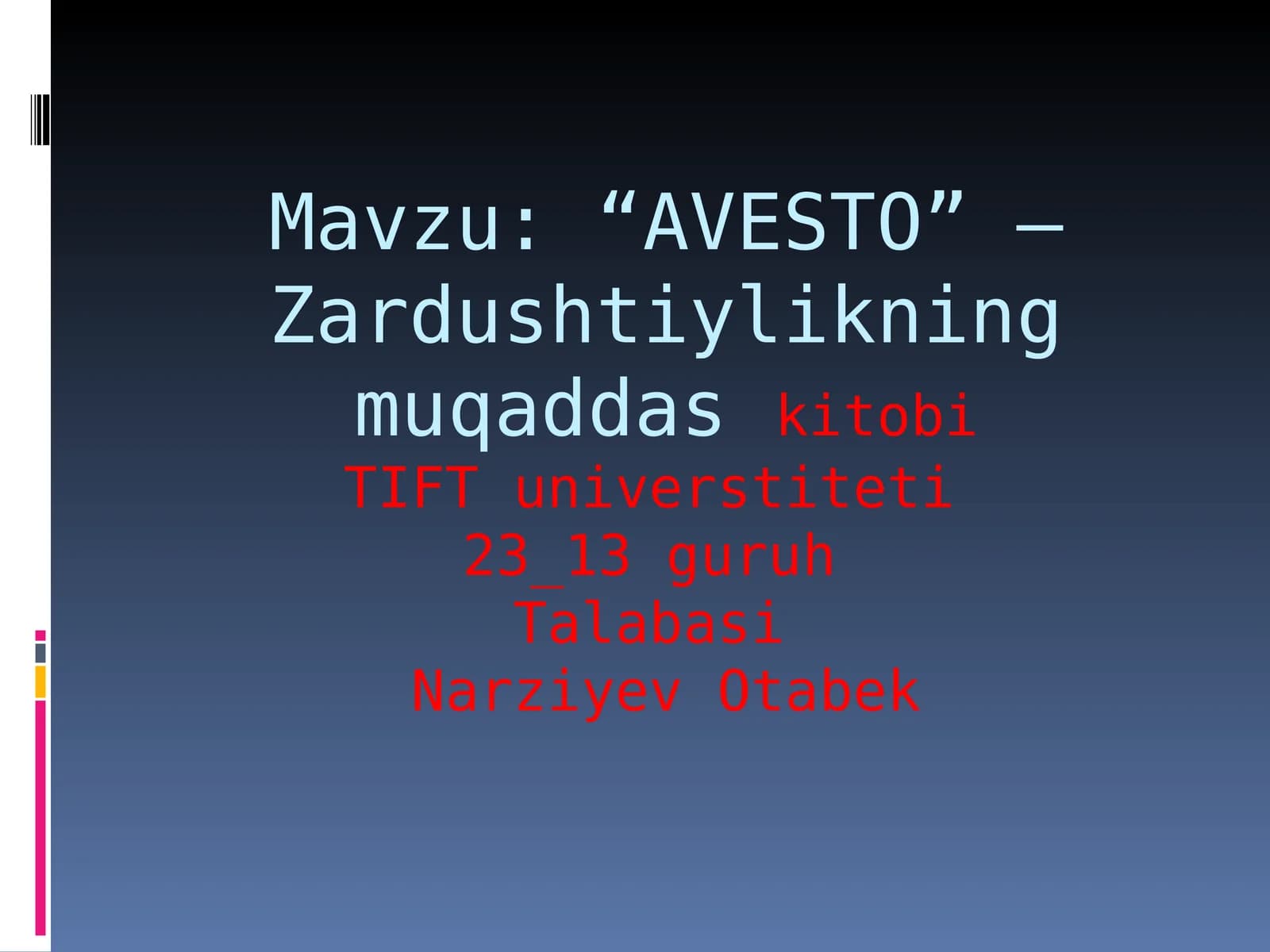 AVESTO