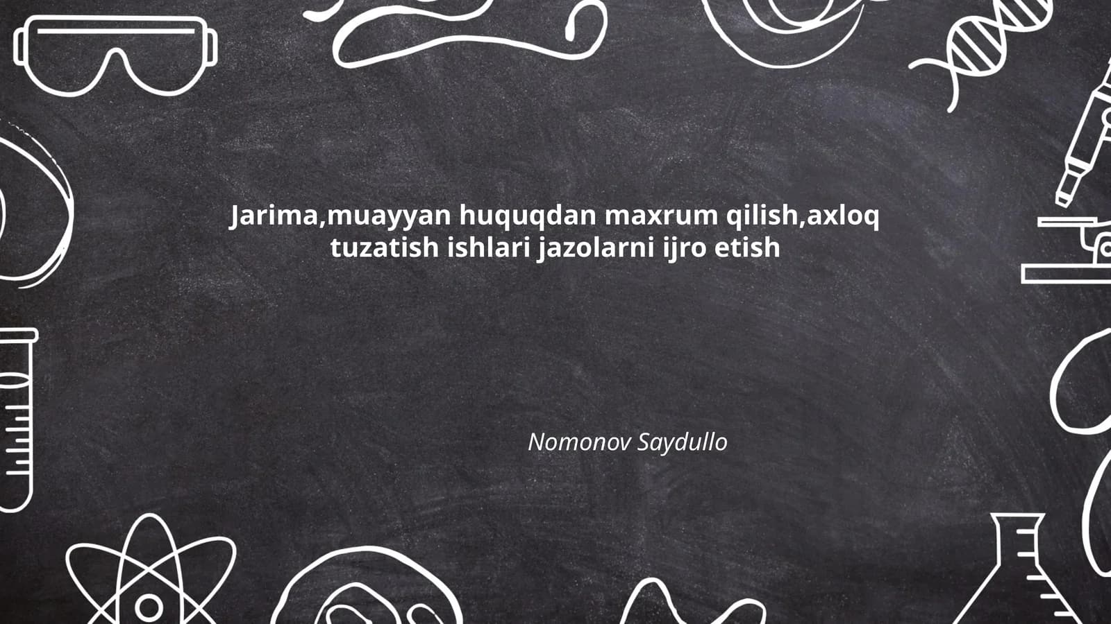 Jarima va huquqbuzarliklar