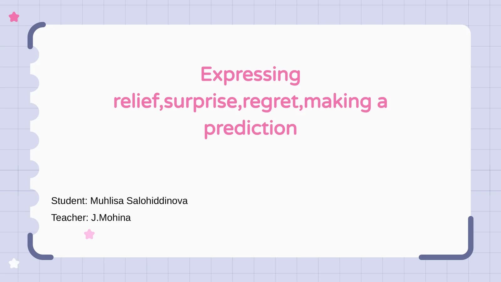 Expressing Relief in English