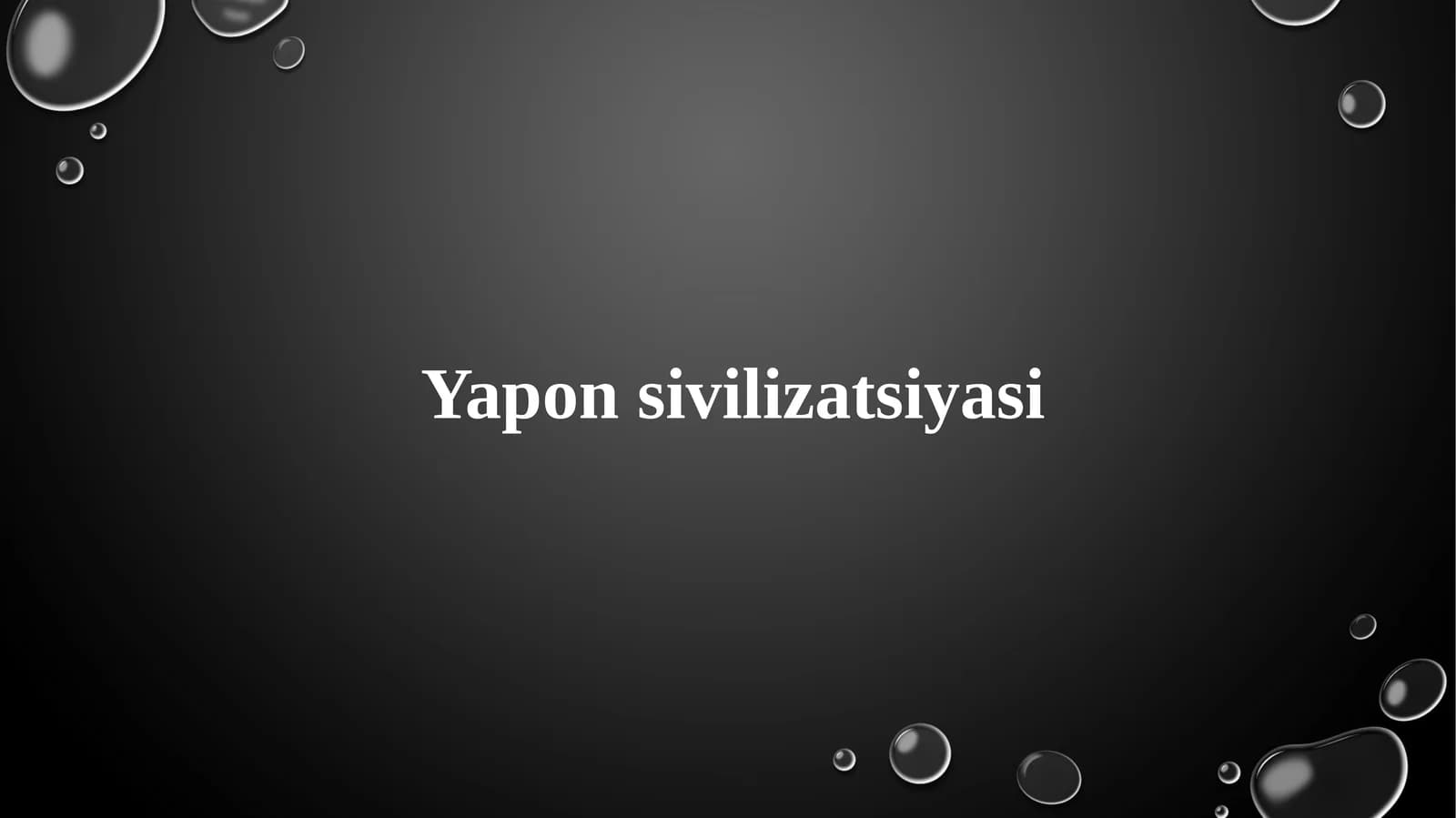 Yaponsivilizatsiyasi