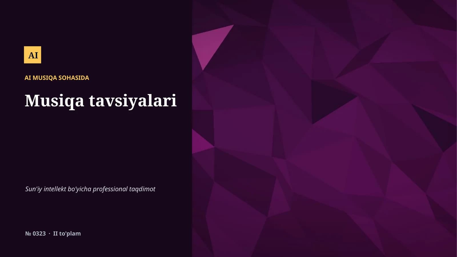 AI MUSIQA SOHASIDA