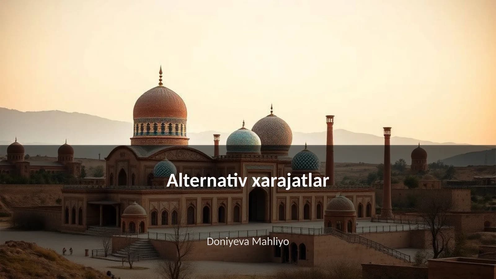 Alternativ xarajatlar