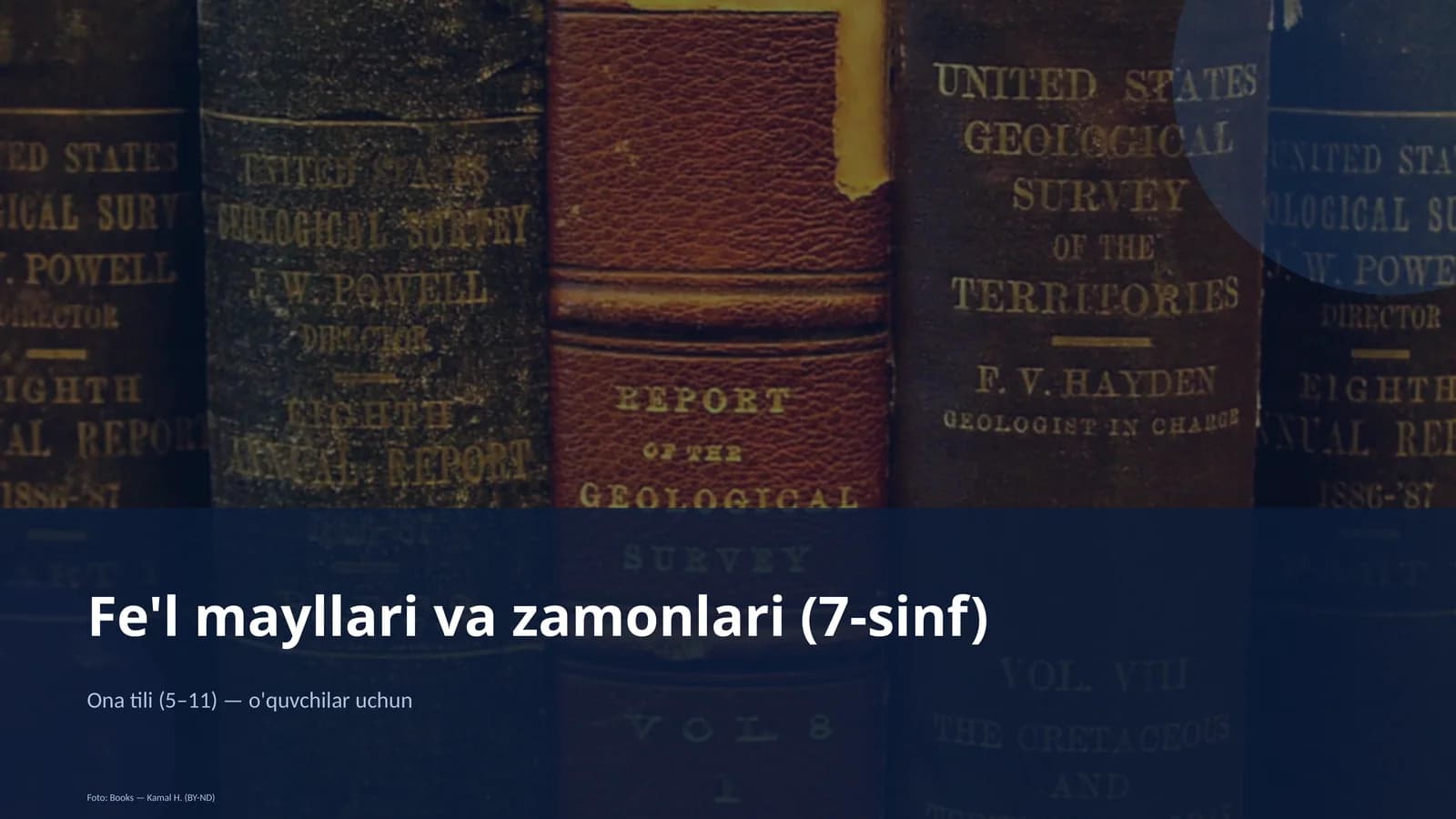 Fe'l mayllari va zamonlari (7-sinf)