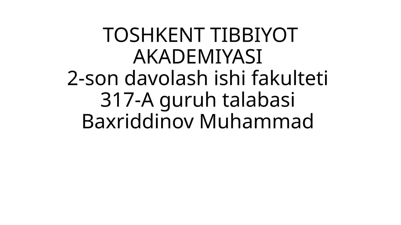 Septik endokardit simptomatologiyasi