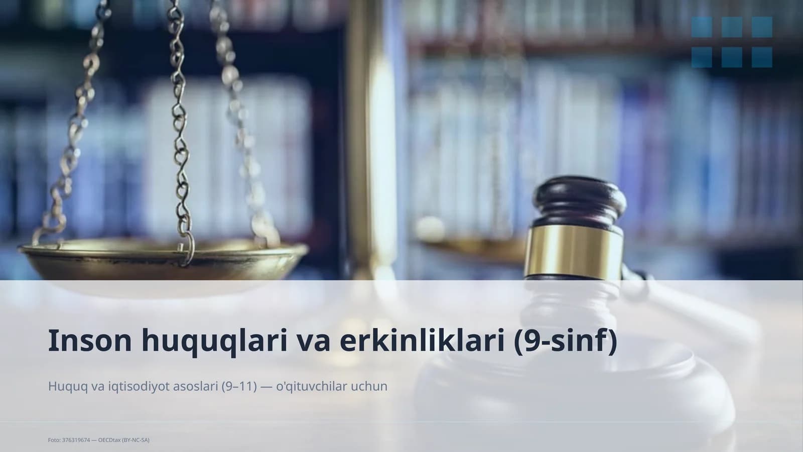Inson huquqlari va erkinliklari (9-sinf)