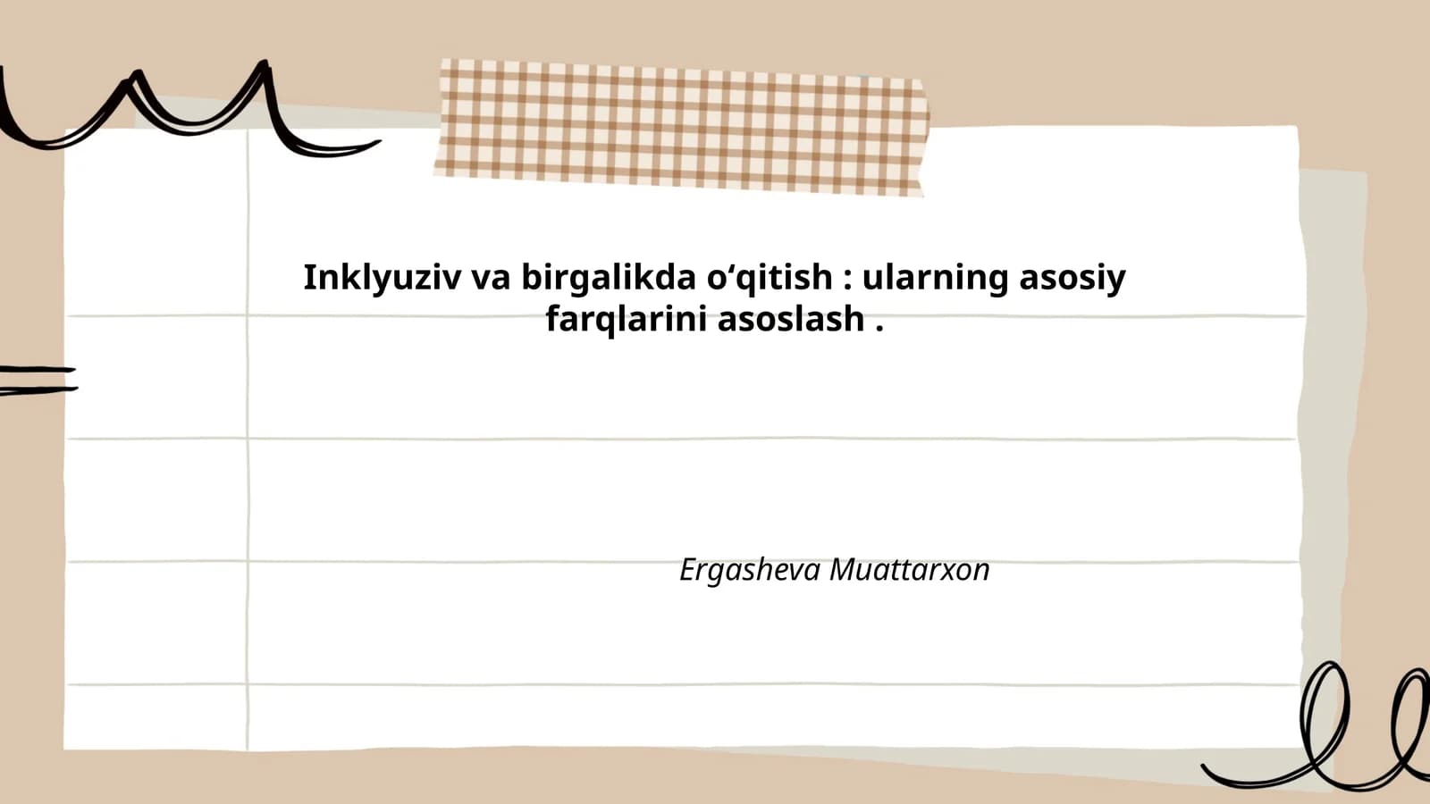 Ta'lim huquqi va inklyuziya