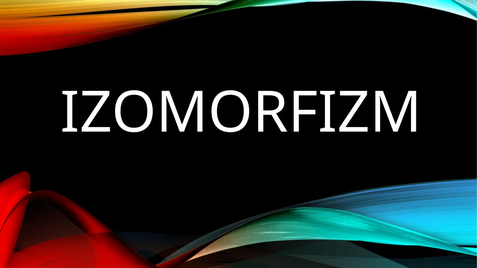 Izomorfizm