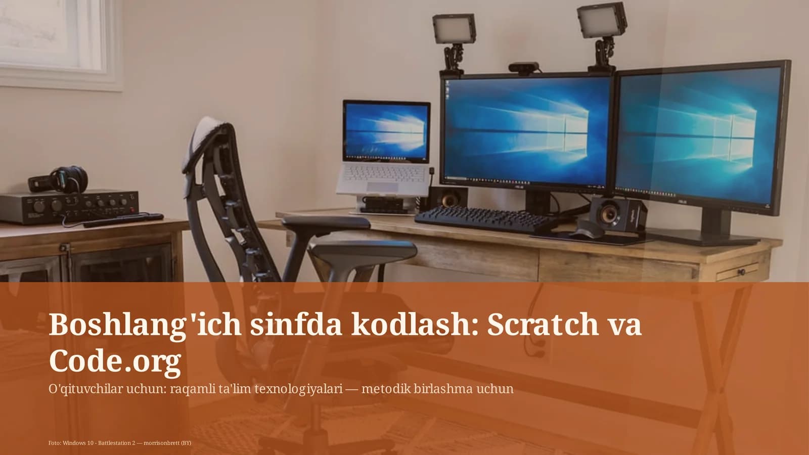 Boshlang'ich sinfda kodlash: Scratch va Code.org