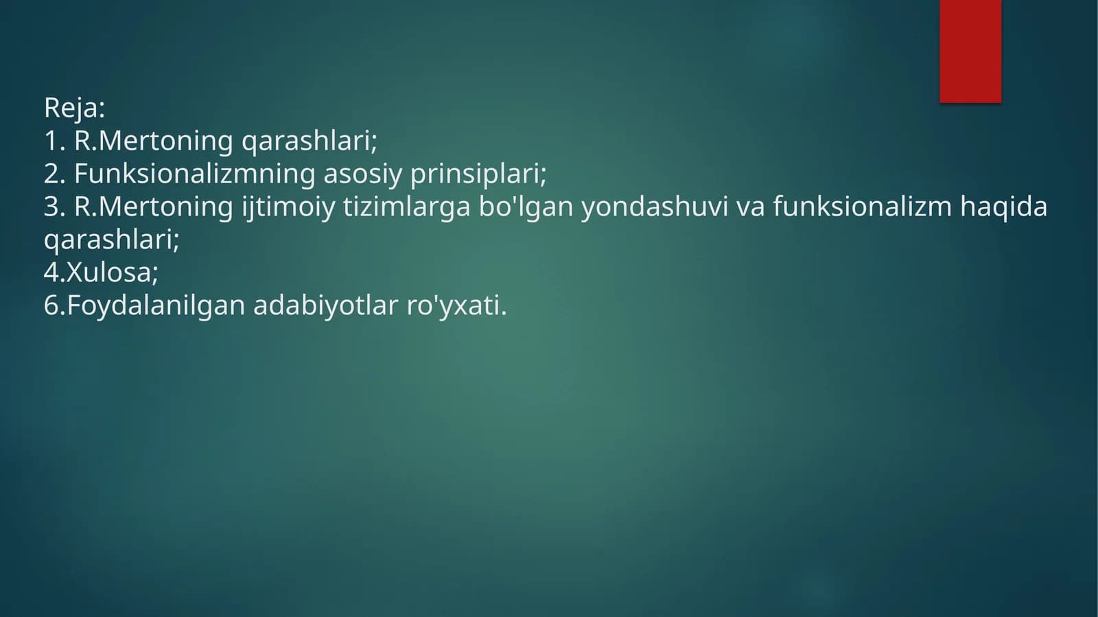 Siyosat nazaryasi va metodalogiyasi.