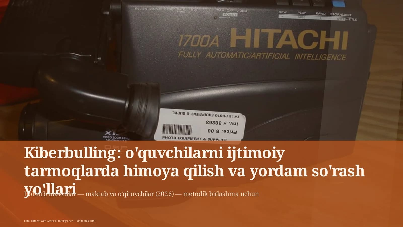 Kiberbulling: o'quvchilarni ijtimoiy tarmoqlarda himoya qilish va yordam so'rash yo'llari