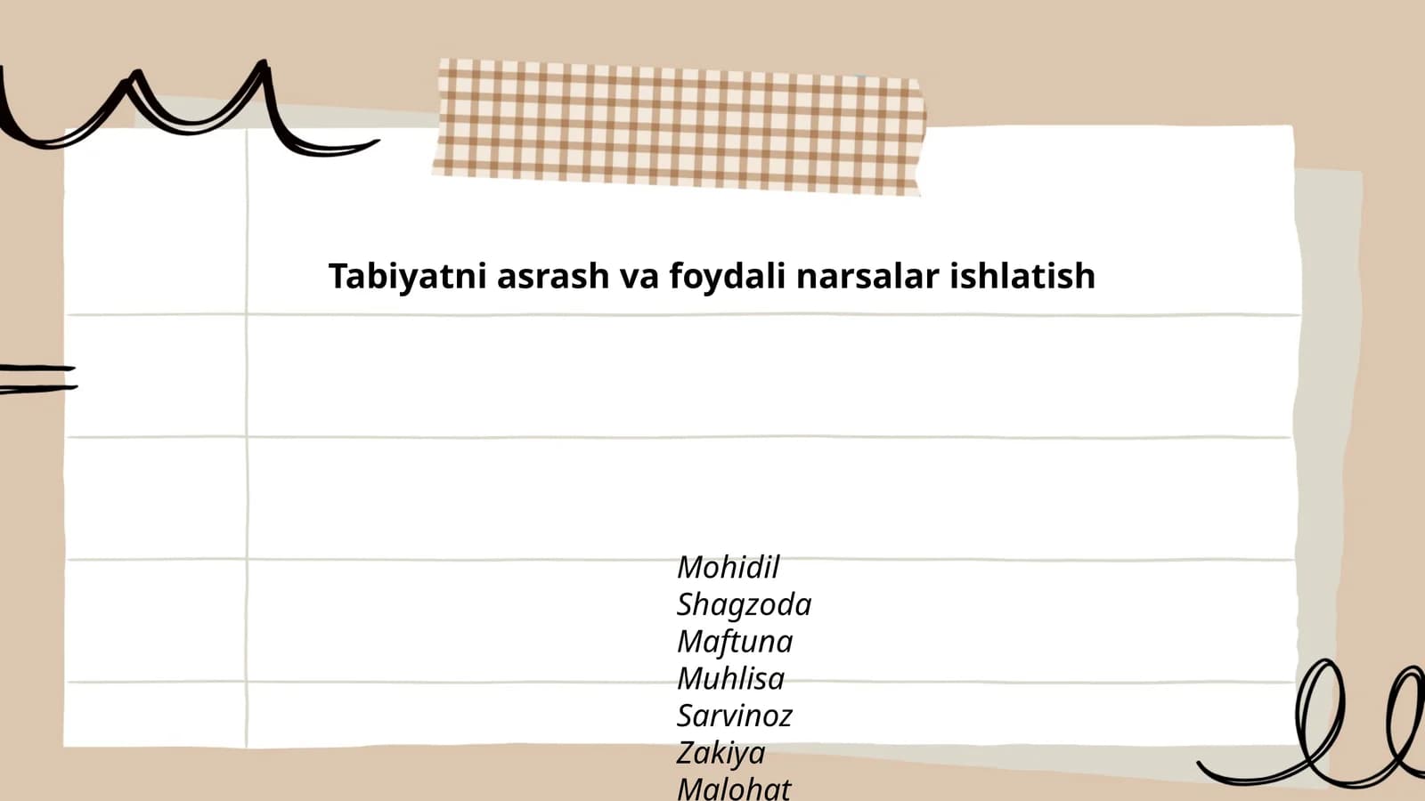 Oziqlanish va sog'lom ovqatlar