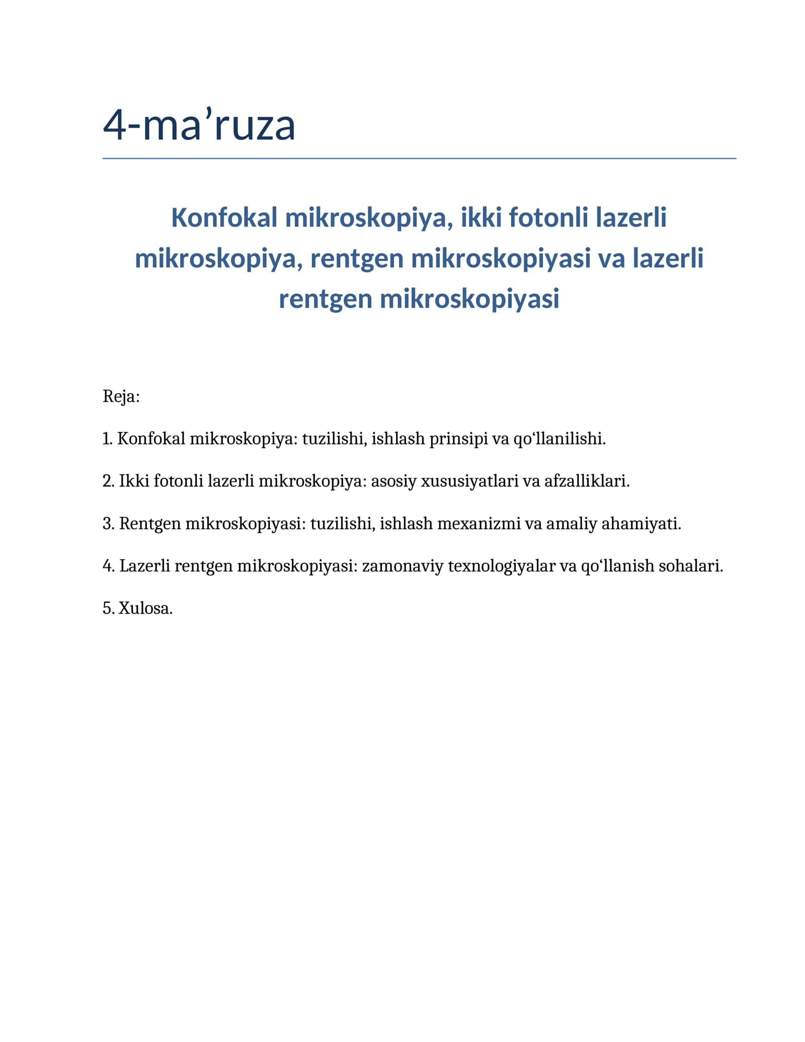 Konfokal mikroskopiya