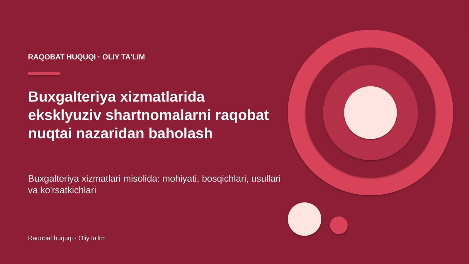 buxgalteriya xizmatlarida eksklyuziv shartnomalarni raqobat nuqtai nazaridan baholash 6421