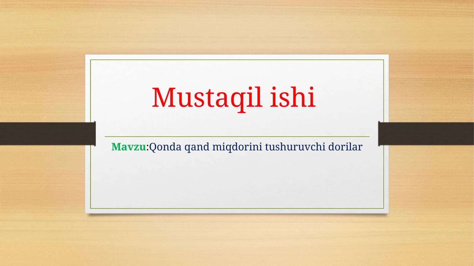 Mustaqilishi