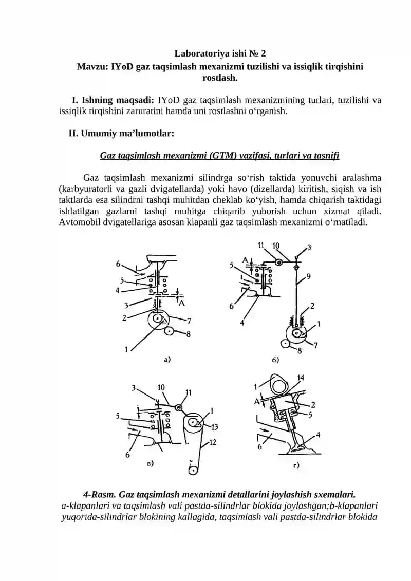 Laboratoriya ishi № 2