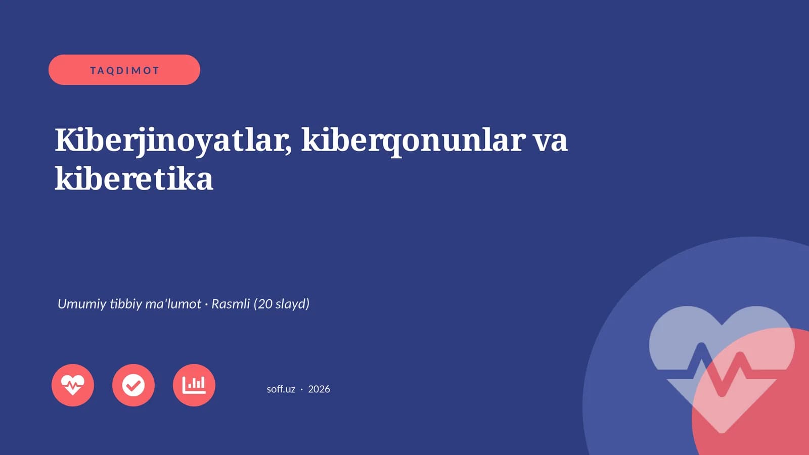 Kiberjinoyatlar, kiberqonunlar va kiberetika