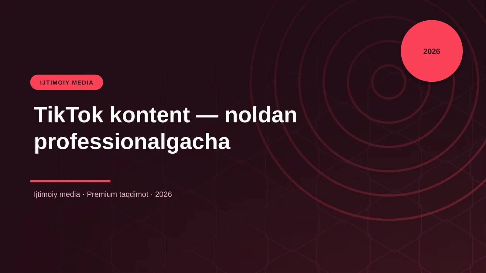 IJTIMOIY MEDIA
