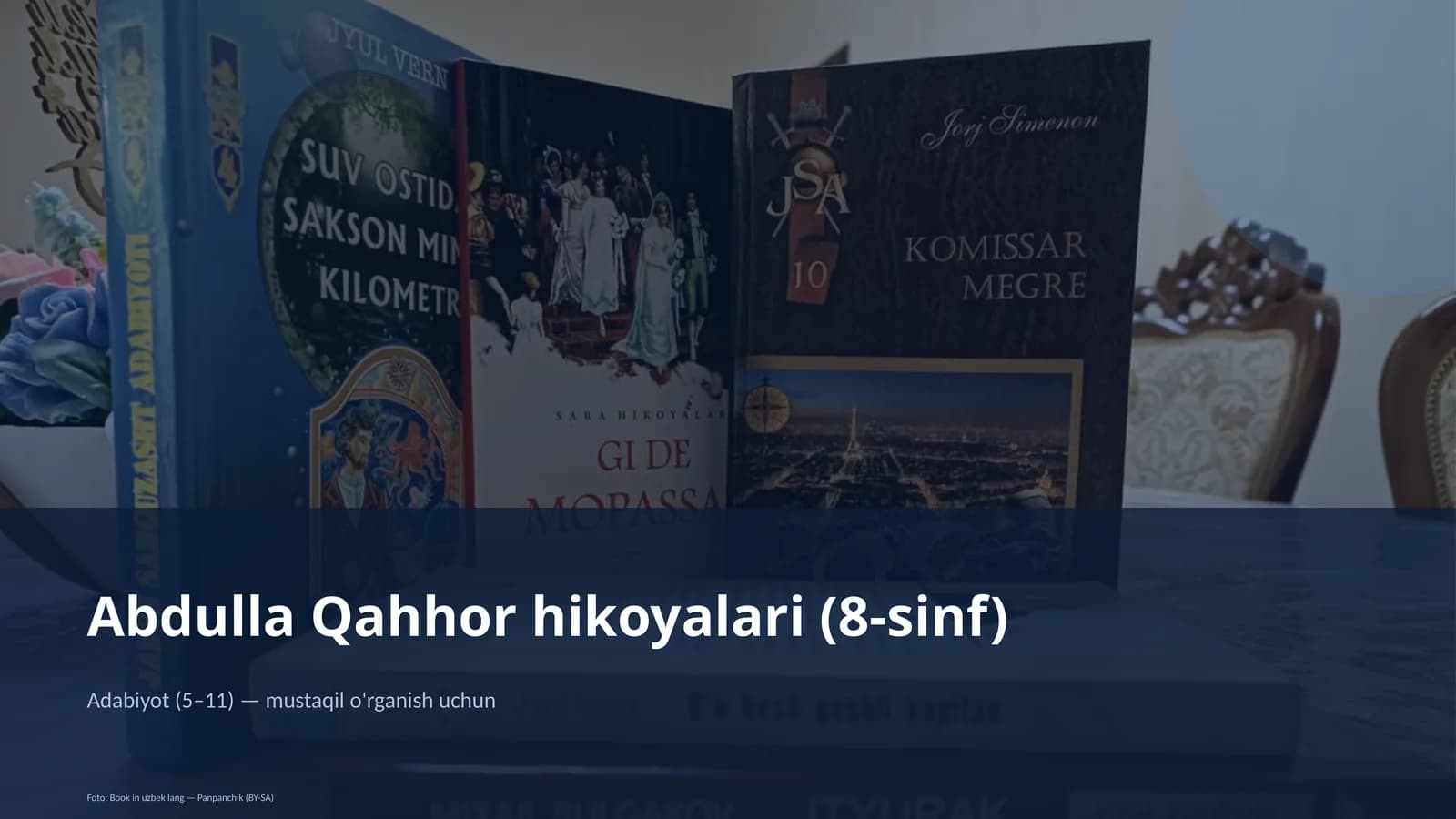 Abdulla Qahhor hikoyalari (8-sinf)