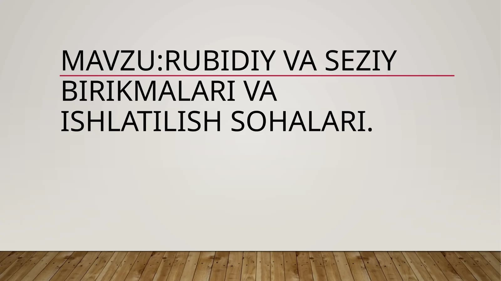 Rubidiy