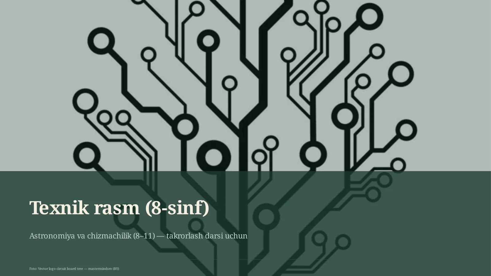 Texnik rasm (8-sinf)