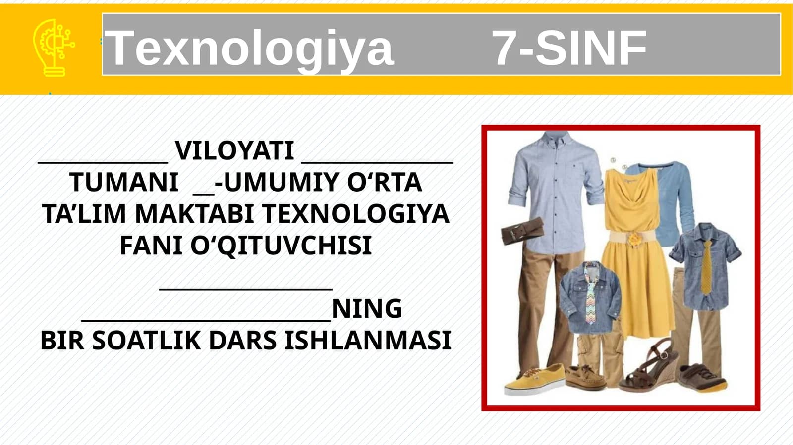 BIR SOATLIK DARS ISHLANMASI