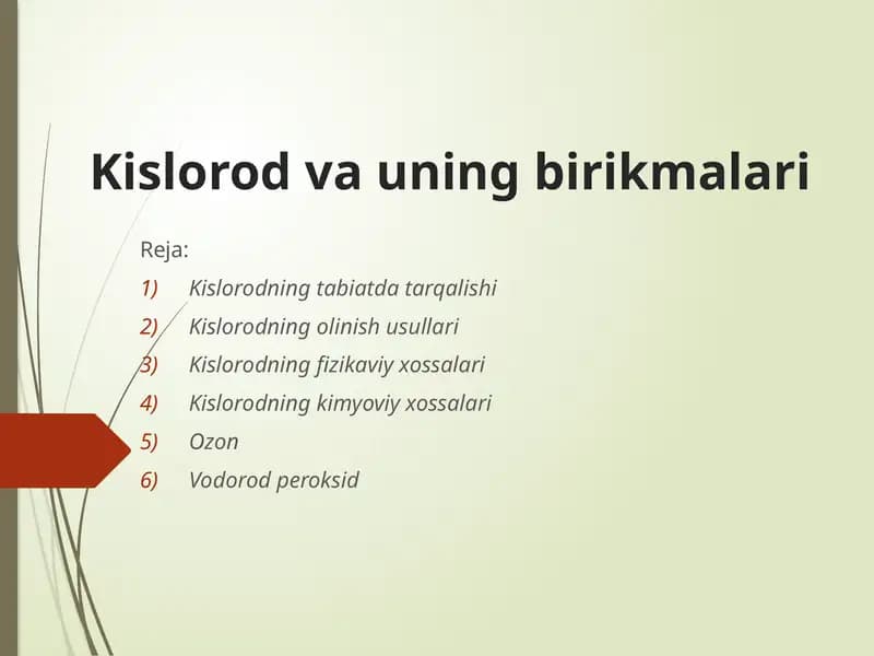 Kislorodvauningbirikmalari