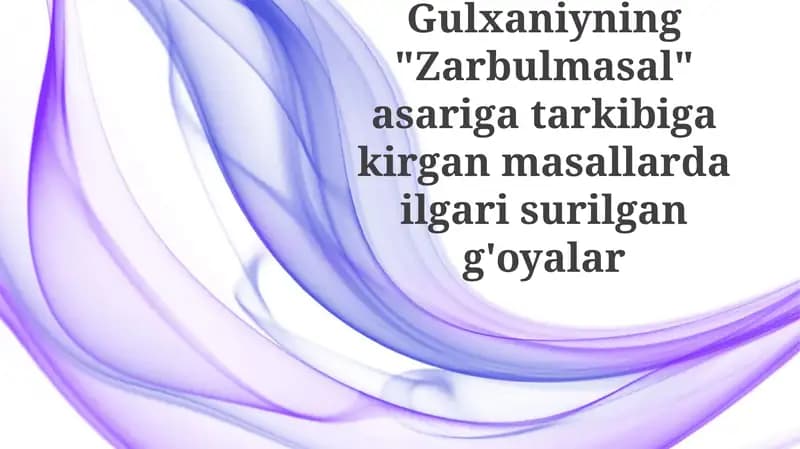 Zarbulmasal