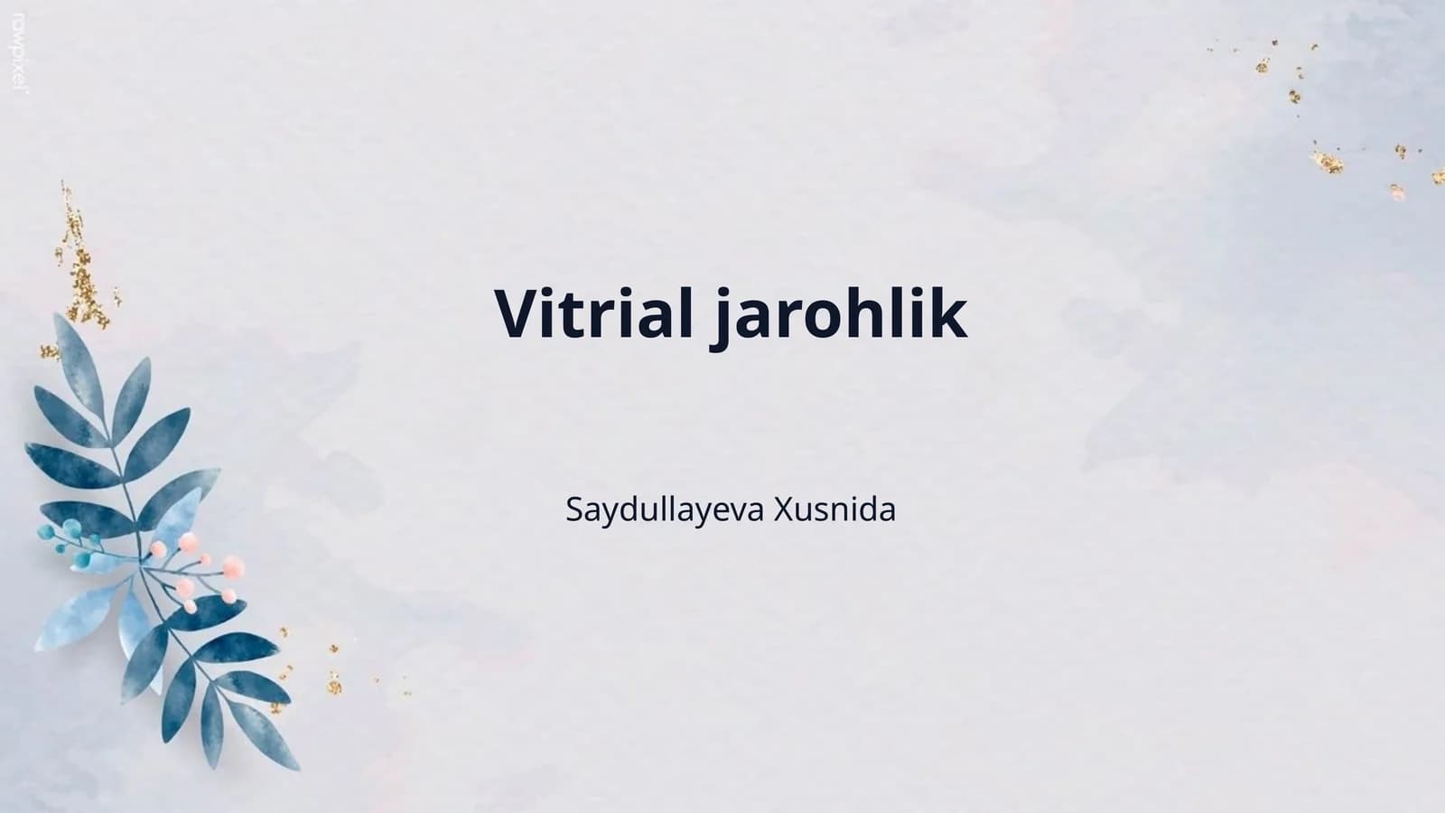 Vitrial jarohlik