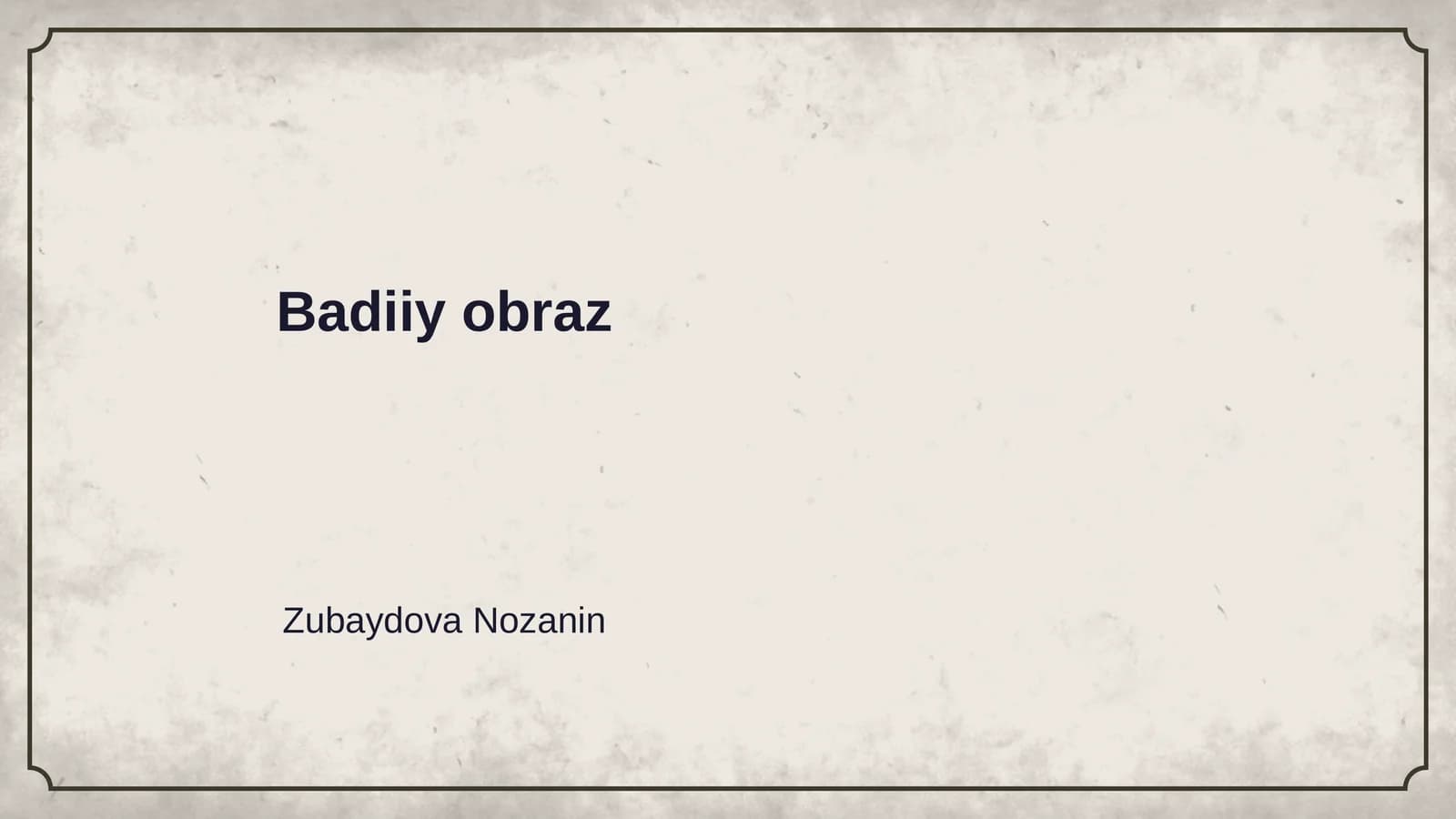 Badiiy obraz