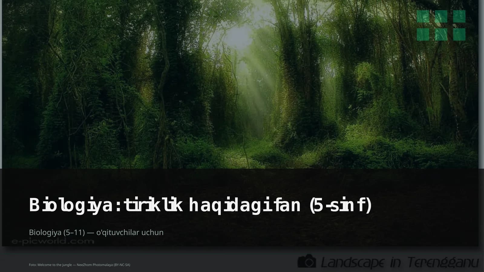 Biologiya: tiriklik haqidagi fan (5-sinf)