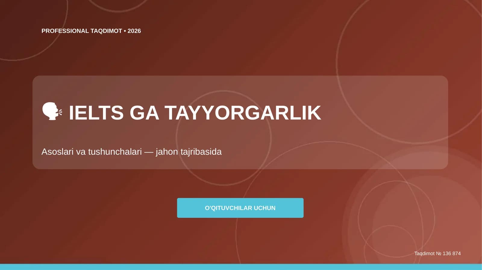 Professional taqdimot • 2026