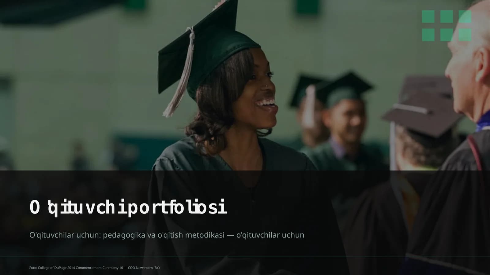 O'qituvchi portfoliosi
