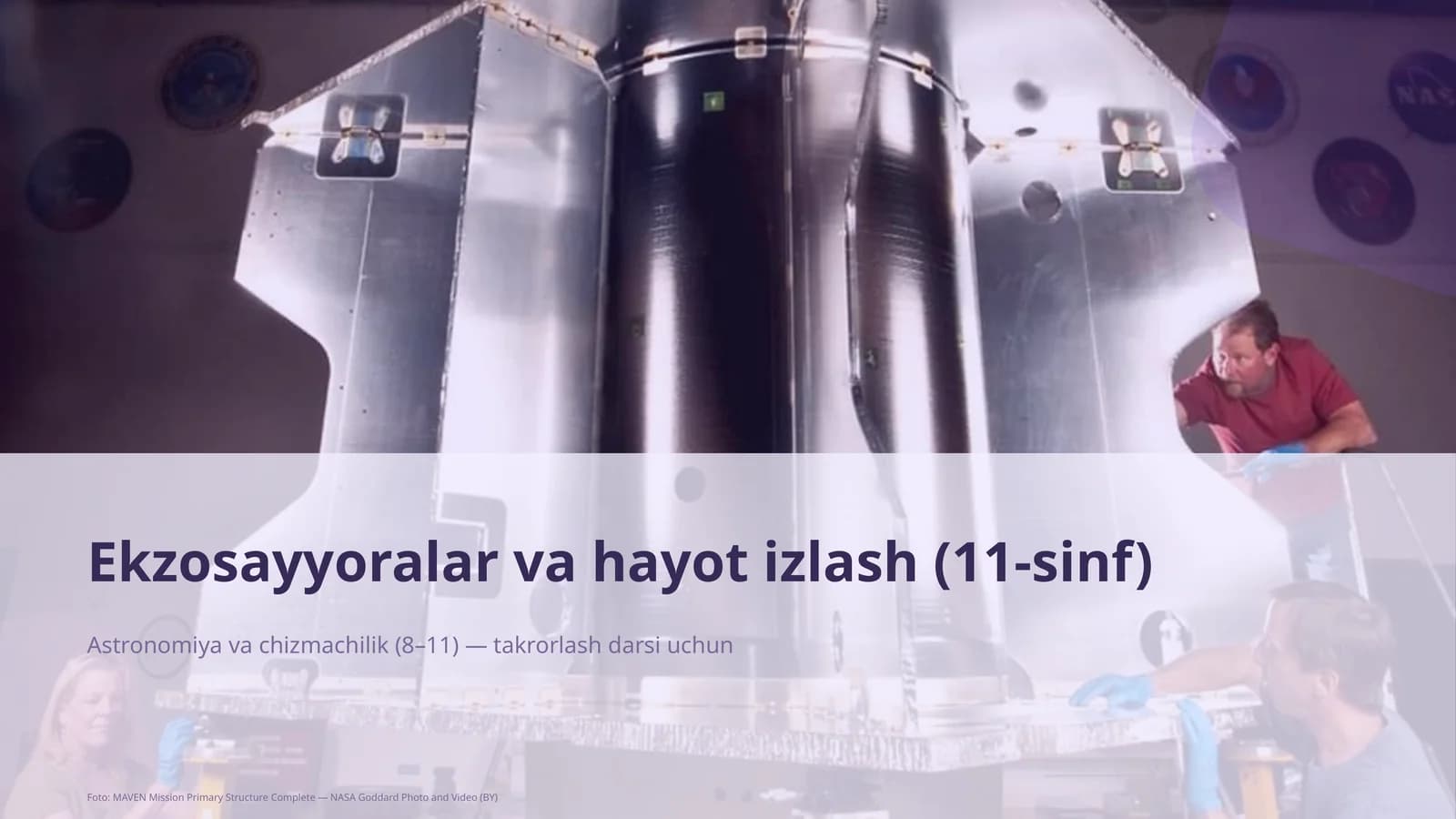 Ekzosayyoralar va hayot izlash (11-sinf)