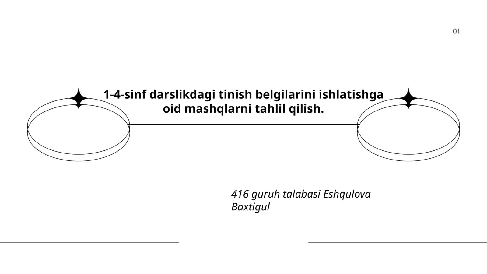 Tinish belgilarini ishlatishga oid mashqlar