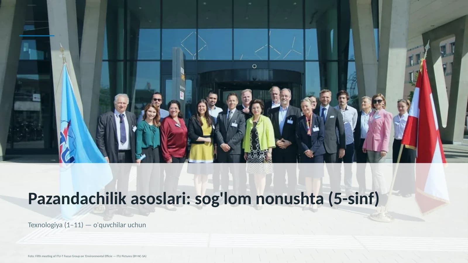 Pazandachilik asoslari: sog'lom nonushta (5-sinf)