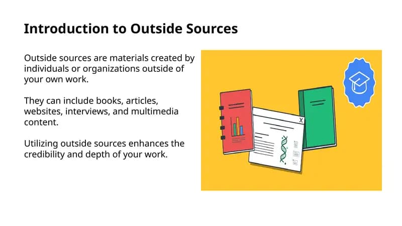 Outside Sources