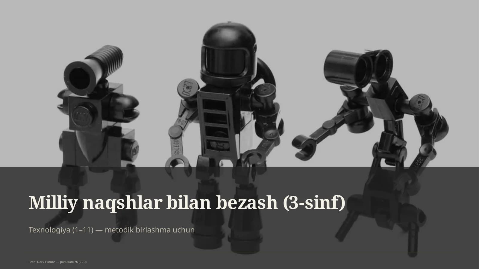 Milliy naqshlar bilan bezash (3-sinf)