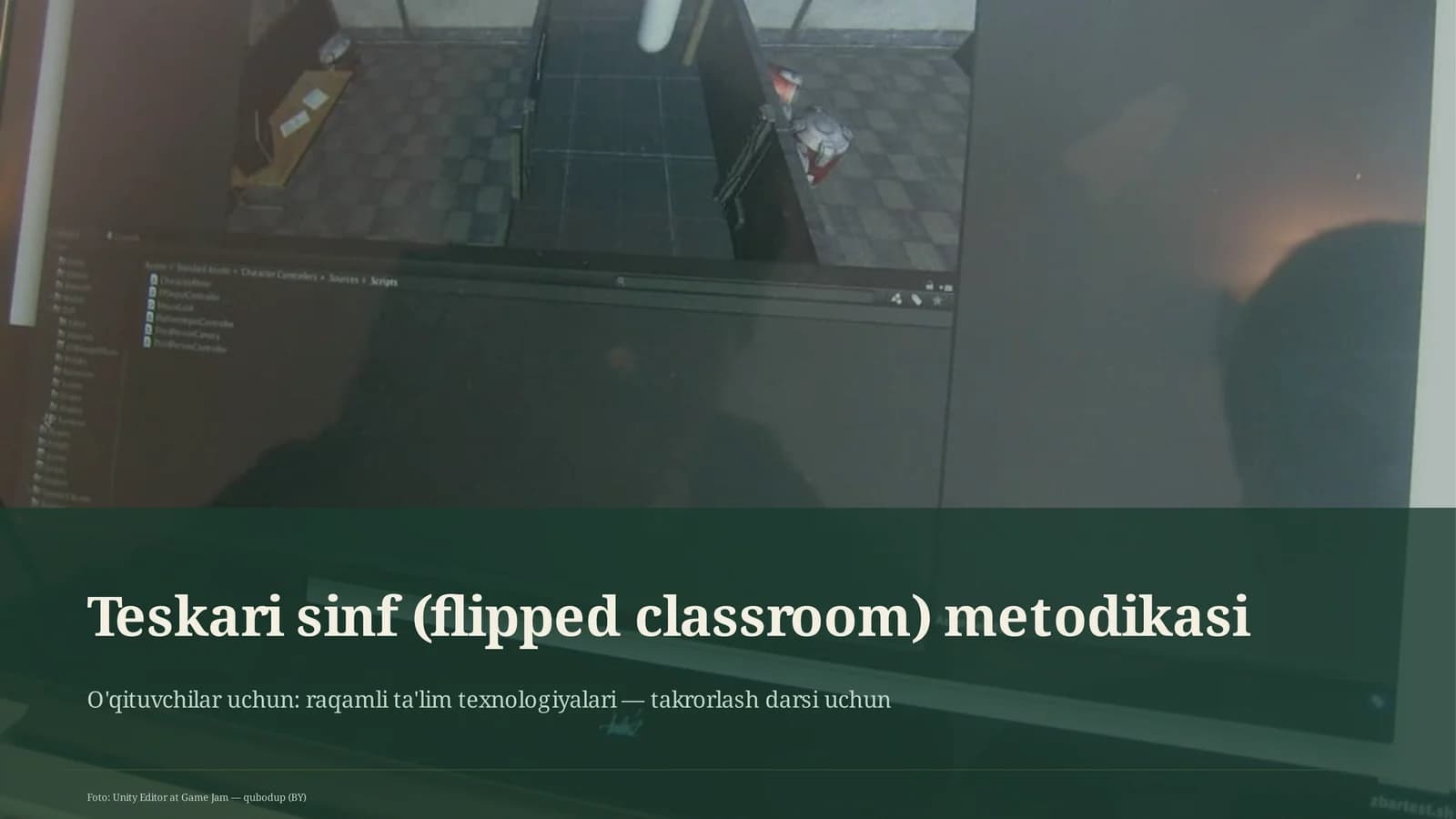 Teskari sinf (flipped classroom) metodikasi