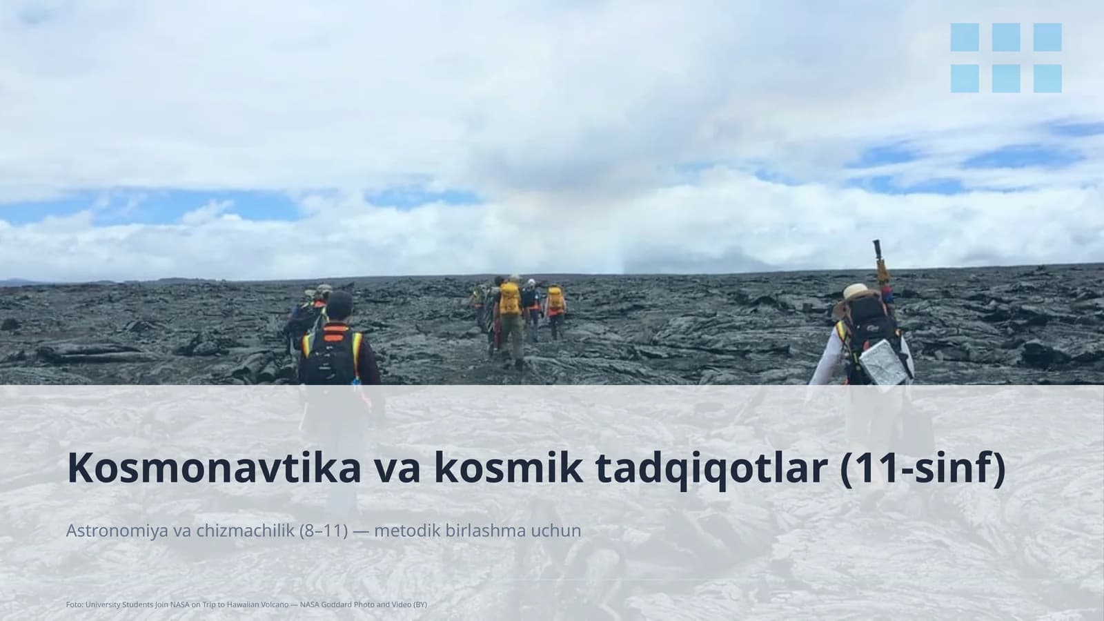 Kosmonavtika va kosmik tadqiqotlar (11-sinf)