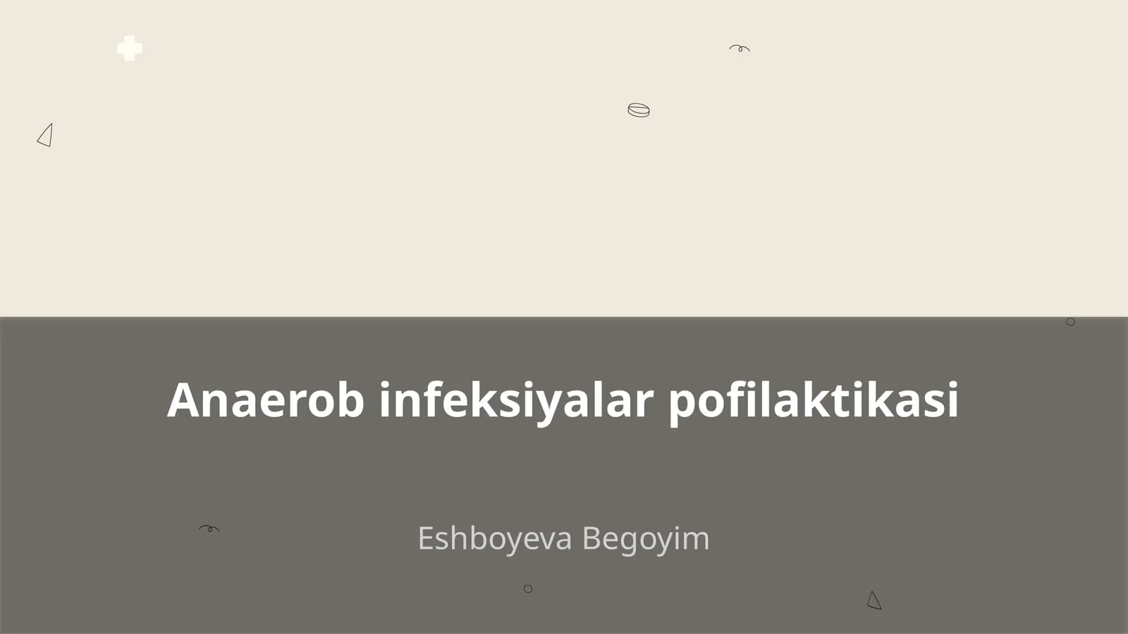 Anaerob infeksiyalar pofilaktikasi