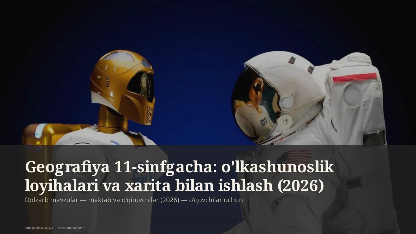 Geografiya 11-sinfgacha: o'lkashunoslik loyihalari va xarita bilan ishlash