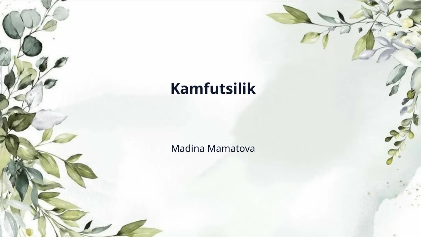 Kamfutsilik