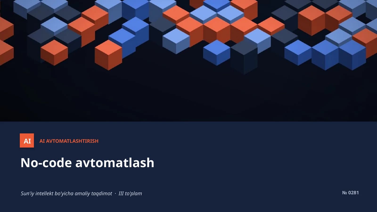 AI AVTOMATLASHTIRISH