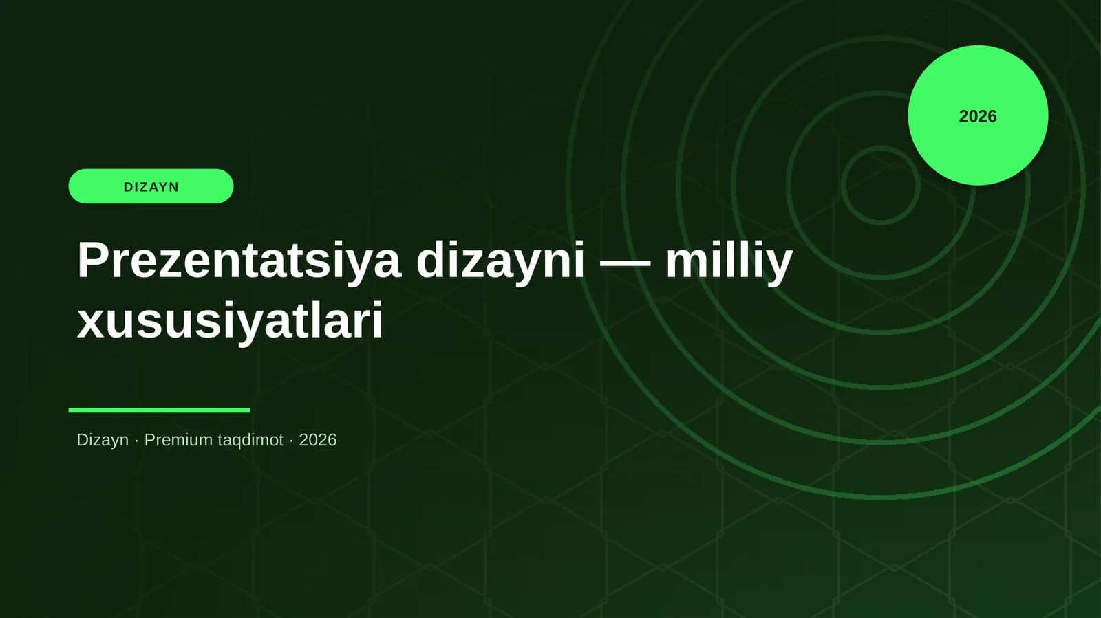 Prezentatsiya dizayni — milliy xususiyatlari