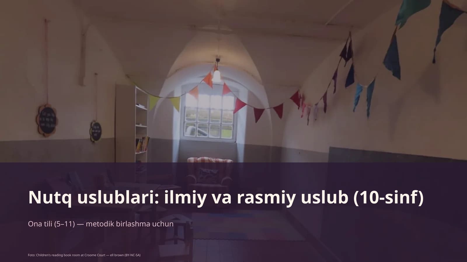 Nutq uslublari: ilmiy va rasmiy uslub (10-sinf)