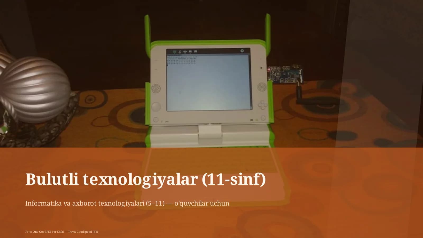 Bulutli texnologiyalar (11-sinf)