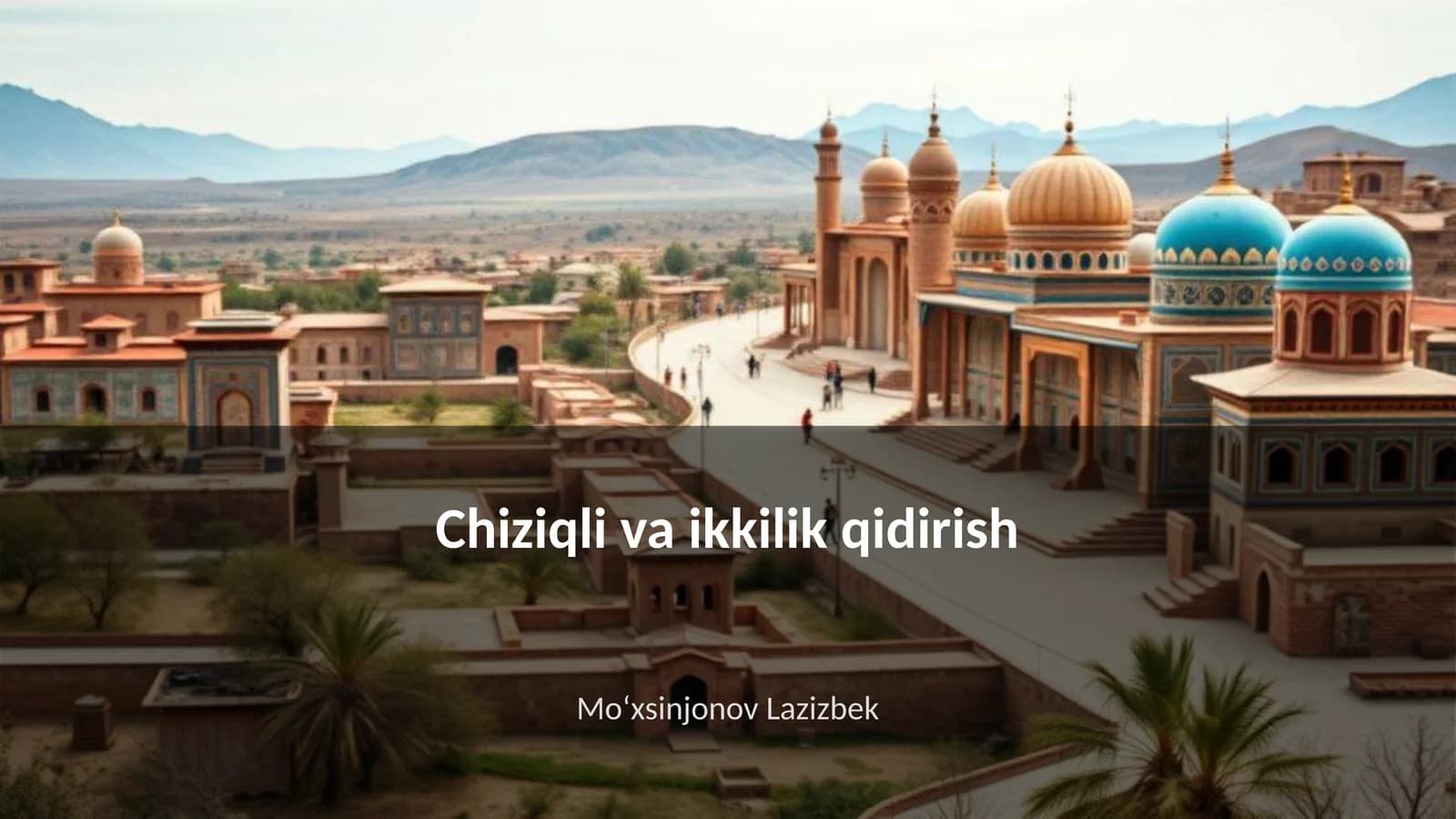 Chiziqli va ikkilik qidirish