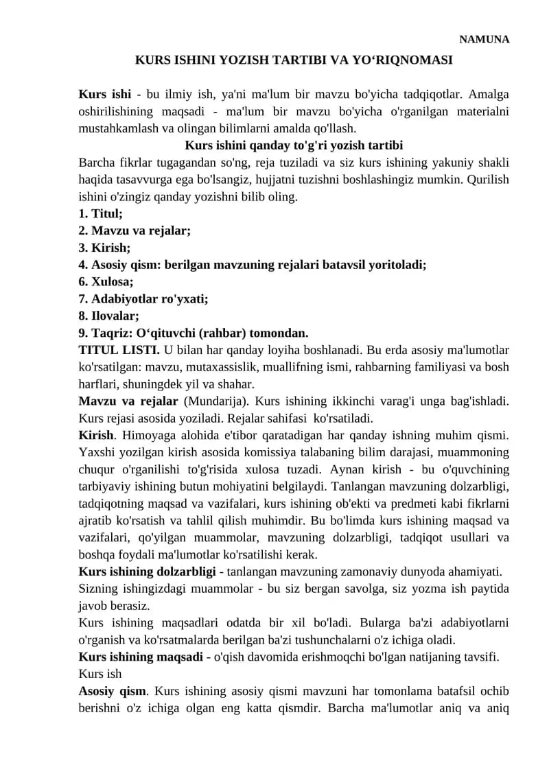 TA’LIM MUASSASINING OTA-ONALAR BILAN OLIB BORADIGAN ISH SHAKLI VA METODLARI