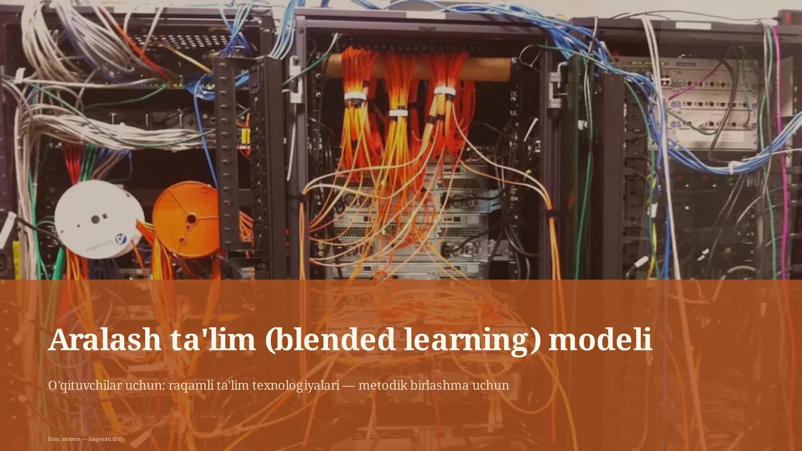 Aralash ta'lim (blended learning) modeli